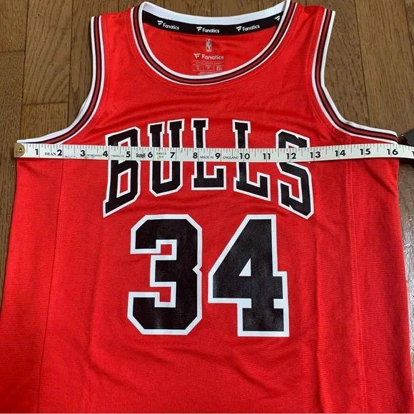 Fanatics Youth Fast Break Replica Jersey Wendell Carter Jr | Size Small | Red - Picture 5 of 6